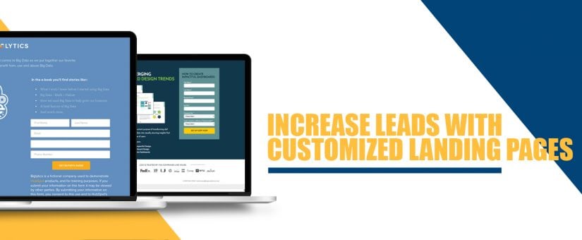 Increase Leads With Customized Landing Pages